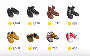 купить обувь в zepeto