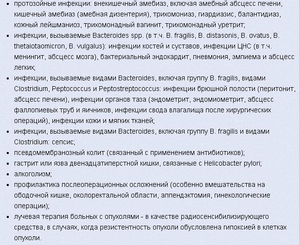 Метронидазол как принимать до или после еды. Метронидазол как принимать до или после еды