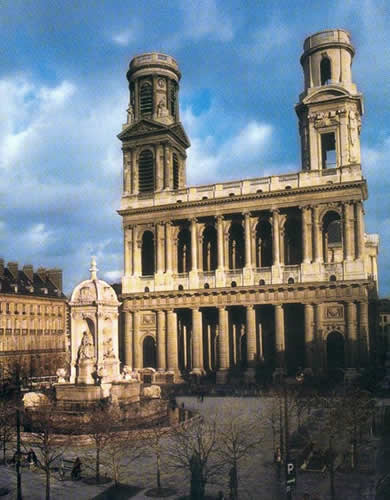 Церковь сен сюльпис в париже фото