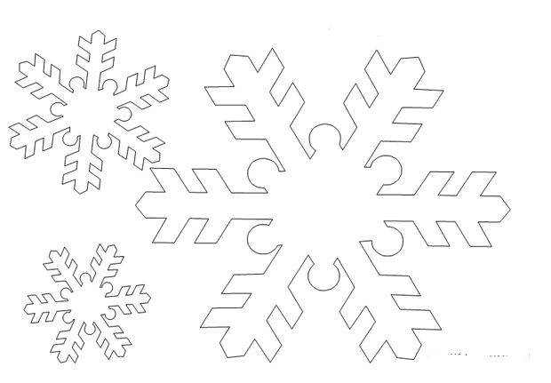 Снежинки из фоамирана шаблоны для вырезания Снежинки из фоамирана шаблоны для вырезания