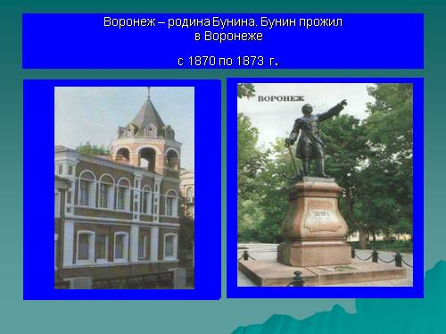 Моя родина воронеж 1 класс проект