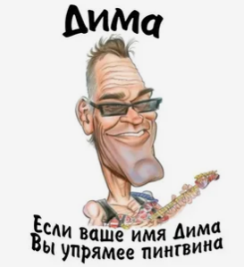 Обзывалки на имя Дима, Прозвища к имени Дима