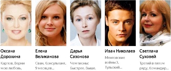 Сериал верю актеры и роли фото