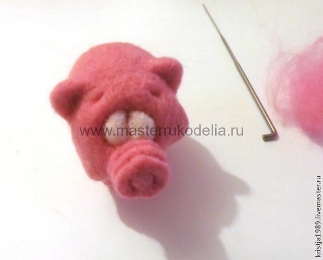поделка поросенок своими руками поэтапно как сделать из шерсти к Новому году. Новогодний подарок свинка своими руками 