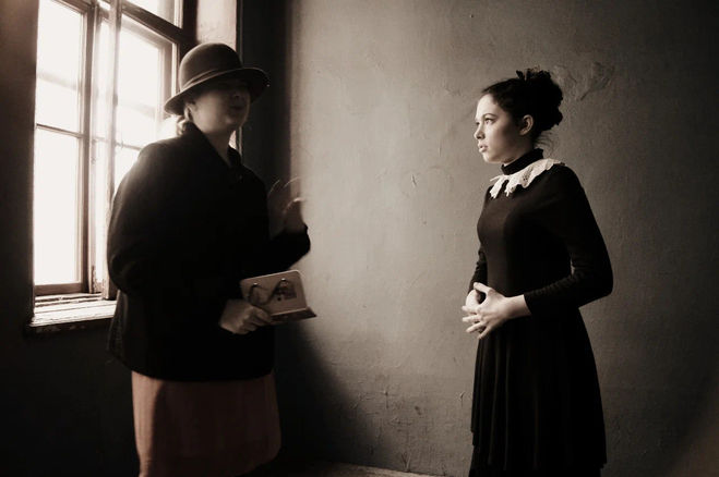 Кадр из документального фильма "Валькирия революции" реж. Виолетта Неклюдова