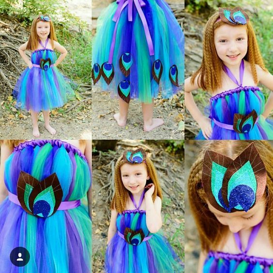 Как сделать костюм павлина своими руками?