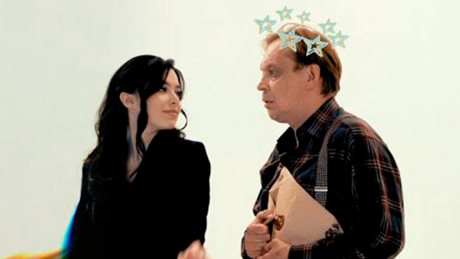 Виолетта Неклюдова и Михаил Горевой. Кадр из фильма Портной