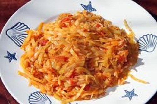 капуста с рисом